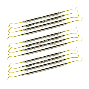 Kit Dental de Restauración Estética de Resina Compuesta, Seis Piezas, Espátula de Relleno con Agarre Ergonómico Manual, Herramientas de Relleno para Hospitales Especializados - Product Image 6