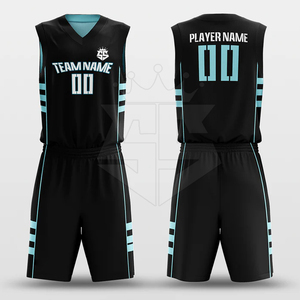 Meilleur uniforme de basket-ball réversible en tissu souple Uniforme de basket-ball confortable de haute qualité avec logo personnalisé - Product Image 5