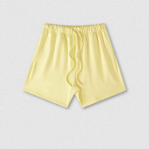 Short en maille avec logo personnalisé en polyester noir à séchage rapide pour l'été 2025 - Product Image 1
