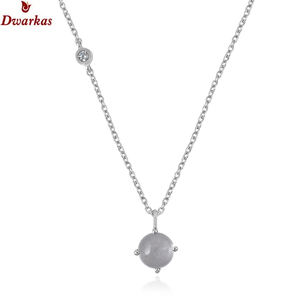Fabricant collier pendentif en argent sterling 925 plaqué or rose ambre pierre précieuse pour femmes bijoux pour hommes - Product Image 3