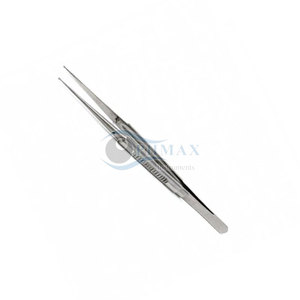 Fórceps de punta de microanillo duraderos, suministro de instrumentos quirúrgicos de acero inoxidable reutilizables, microanillo de punta de fórceps, punta fina - Product Image 2