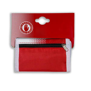 Venta superior Hombres Logotipo personalizado Cartera Juego PU Cartera de cuero Bloqueo Titular de la cartera de la tarjeta - Product Image 1