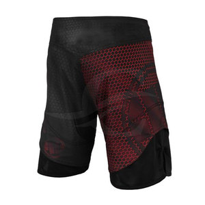 Shorts de MMA al por Mayor con Logotipo Personalizado, 100% Algodón, para Hombre, Cómodos, Ropa Deportiva para Gimnasio, Boxeo, Artes Marciales, Diseño Liso, OEM - Product Image 2