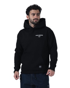 Sudadera con capucha de talla grande de peso pesado, jersey de gran tamaño, sudadera bordada en 3D, moda de invierno personalizada para hombres hecha en Pakistán - Product Image 1
