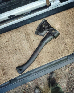 Handmade Industrial Forged Steel Tomahawk <b>Head</b> Axe Camping Hunting Custom Logo Option High Quality Professional Wood Handle - Product Image 3