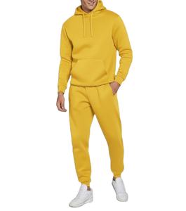 Top Selling Customized <b>Men</b> <b>Pullover</b> Tracksuits 100% cotton fleece breathable custom logo with printing or embroidery design - Product Image 1