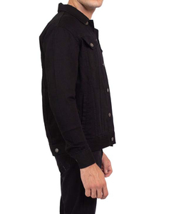 Nouvelles vestes en jean décontractées pour hommes, arrivées en hiver - Écologiques, coupe-vent, respirantes, durables, en coton biologique, logo personnalisé, les meilleures - Product Image 2