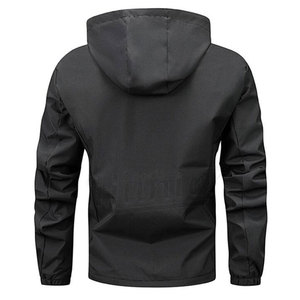 Dernier modèle de veste coupe-vent Softshell coupe-vent de sport de haute qualité pour hommes, vente en gros de veste d'extérieur pour hommes - Product Image 6