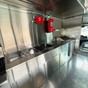 Compre un Remolque de Cocina Móvil Moderno Personalizado, Totalmente Equipado, Listo para Exportar, Oportunidad de Camión de Comida de Moda - Product Image 6