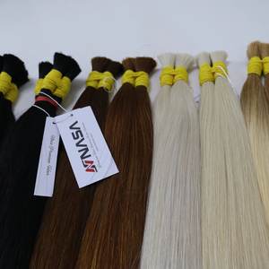 Cabello crudo liso vietnamita a granel de primera calidad Extremos súper completos Envío internacional rápido - Product Image 1