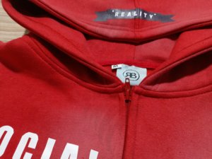 Sudadera con Capucha Personalizada de 400 g/m², Lavado Ácido, Estilo Vintage Desgastado, 100% Algodón, Talla Grande, Estilo Urbano, con Cremallera, Unisex, Bordado 3D, Tinte Liso - Product Image 3