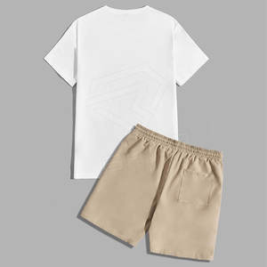 Conjunto de Pantalones Cortos Casuales de Verano para Hombre, Diseño Personalizado, Talla Grande, con Logotipo Personalizado, 100% Algodón Transpirable, Precio de Fábrica - Product Image 2