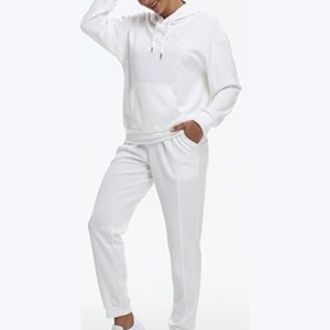 Pantalons de jogging légers et respirants à capuche pour femmes, imprimés, ensembles de survêtement de sport 2 pièces, tailles plus grandes, différentes couleurs - Product Image 4