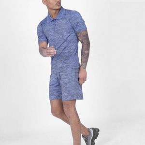 Nouvel Arrivage – Ensemble Homme 2 Pièces : T-shirt Streetwear Lavé à Manches Courtes et Short de Plage Décontracté à Séchage Rapide avec Logo Personnalisé - Product Image 1