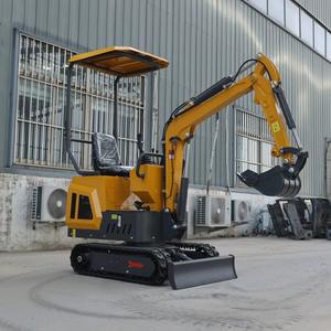 Mini-excavatrice sur chenilles Laidong de 2,5 tonnes, moteur PLC haute efficacité/pompe KOOP, boîte de vitesses, garantie de 4 ans, vente d'équipements de construction - Product Image 2