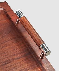 Nueva bandeja de madera de acacia con asa y bandejas de almacenamiento, bandeja de servir de madera y bandejas de almacenamiento - Product Image 4