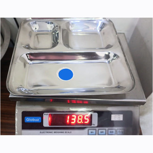 Hầu hết các đòi hỏi thép không gỉ bữa ăn khay 2025 bền và phong cách đa ngăn tấm tổ chức thực phẩm phục vụ khoang khay - Product Image 6