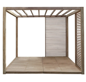 Structure de cabane en bois massif (conception modulaire personnalisable) - Product Image 1