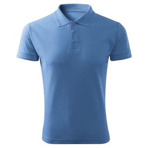 เสื้อเชิ้ตผู้ชายผ้าฝ้ายแห้งเร็ว สวมใส่สบาย ทรงปกติ แขนสั้น กระดุมหน้า ลายเรียบ ผ้าถัก ย้อมสีพื้น - Product Image 1