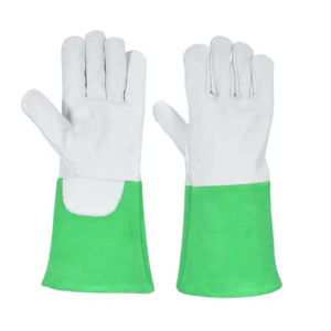 Haute qualité cuir de vachette Grain TIG gants de soudage sécurité industrielle main bras Protection résistance à la chaleur Construction - Product Image 3