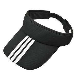 Adjustable One Size <b>Ladies</b> Cotton Visor <b>Hats</b> New Striped Style <b>for</b> Tennis Cycling Outdoor Sports Fashionable Plain <b>Sun</b> Visor - Product Image 6