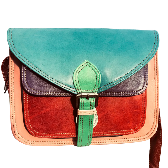 Premium Quality Eco-Friendly Women's Recycled Leather Sling Shoulder Bag Best Seller India