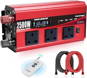 Inversor de Corriente para Automóvil de 2500 W - Product Image 1