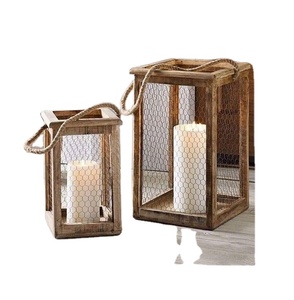 Square High Quality Decorative Best Selling New Design <b>Lantern</b> Candle Holder Table Top Candle <b>Lantern</b> - Product Image 1