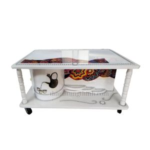 Juegos de Café de Madera - Ceremonia del Café Etíope: Proveedor de Mesas Etíopes de Madera, Juegos de Café de Vietnam para Mayoristas - Product Image 1