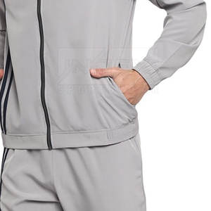 Vente en gros 100% coton Survêtement de sport pour hommes Respirant Fitness Workout Plus Size Concevez le vôtre pour la saison d'hiver - Product Image 4