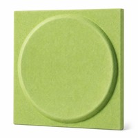 Panneau acoustique en fibre de polyester, forme de lune 3D, panneau acoustique pour animaux de compagnie, panneau mural modulaire absorbant le son
