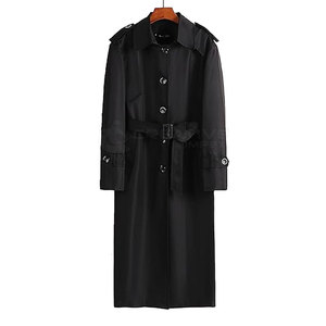 OEM Men's Long Woolen Trench <b>Coat</b> with Sheep Fur Breathable and Quick <b>Dry</b> for Outdoor Wear Available in Wholesale - Product Image 1