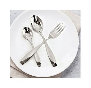 Taille et forme personnalisées en acier inoxydable en laiton ensemble de 3 couverts de haute qualité pour la décoration de table - Product Image 3