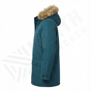 Veste parka d'hiver pour homme de haute qualité personnalisée, nouvelle mode, chaude, réversible, avec options de taille plus, vente en gros, vêtements d'extérieur isolés - Product Image 3