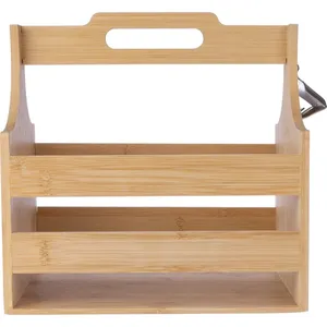 Porte-bouteille en bambou personnalisé pour les articles promotionnels - Product Image 2