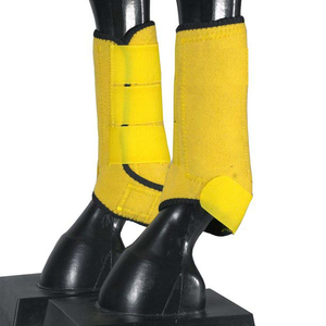 Botas de neopreno personalizadas Medicina de caballo Protección superior y ajuste cómodo Botas de pezuña de caballo - Product Image 4