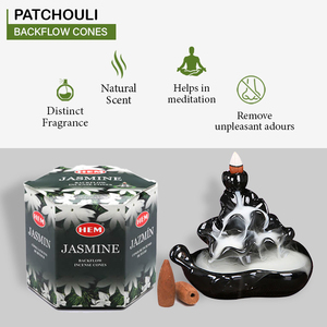 HEM Jasmine Back Flow Cônes (paquet de 12 boîtes) - Product Image 3