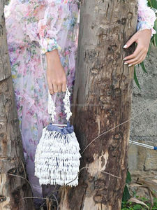 Bolsos potli elegantes, bolsos potli de inspiración vintage, bolsas potli con acabado antiguo para niñas, bolso de mano de noche DE ARTESANÍA DE LUJO - Product Image 4