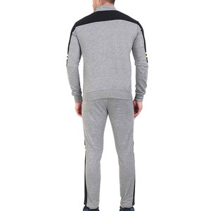 Ready to Ship Custom <b>Plain</b> <b>Tracksuit</b> Manufacturer Wholesale <b>Tracksuit</b> Custom <b>Plain</b> Gym 100% Cotton Men's <b>Tracksuit</b> - Product Image 2