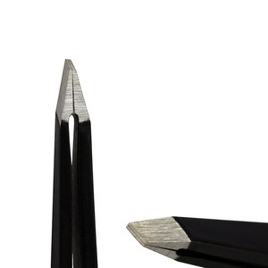 Pinces à épiler durables avec revêtement en poudre pour la beauté et le soin à domicile, pinces à épiler antidérapantes avec revêtement en poudre - Product Image 6