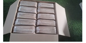 Assiettes compostables biodégradables jetables écologiques de 10 pouces, 200 pièces pour une utilisation durable, vertes - Product Image 5