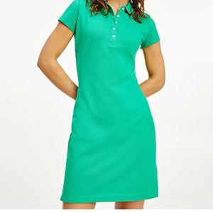 Robe polo respirante à manches courtes pour femmes pour le travail de tennis de golf ou le bureau chemise d'uniforme de sport décontracté - Product Image 6