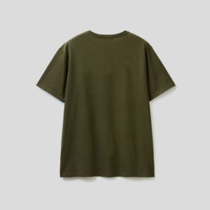 Vente en gros de t-shirts pour hommes à bas prix 100% coton de haute qualité, polaire, impression numérique décontractée, tissé, coupe régulière, couleur personnalisée sur le devant - Product Image 4