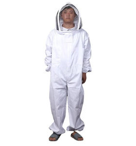 Wholesales <b>Bee</b> Keeping <b>Suit</b> Beekeeper protection with Sheepskin Gloves Beekeeper Hornet <b>Suit</b> for Men and Women - Product Image 1