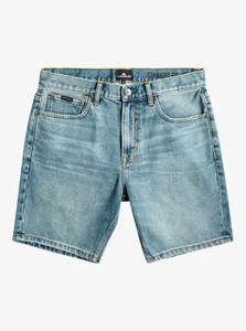 2025 dernière conception courte Slim Denim jean court pour hommes en gros Logo personnalisé droite hommes Denim Shorts OEM - Product Image 3