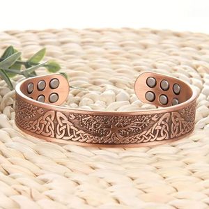 Antique Charm <b>Copper</b> <b>Bracelet</b> Fashion Magnetic Charm <b>Bracelets</b> on Sale - Product Image 6
