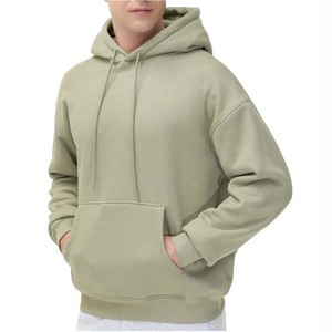 Sudadera con capucha con estampado sólido personalizado para hombre, sudaderas con capucha de algodón para invierno, Material polar térmico para hombre, sudaderas con capucha para hombre, todas las tallas - Product Image 2