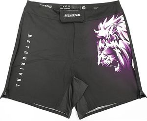 Vêtements d'arts martiaux mixtes à impression numérique rétractable pour adultes Shorts de lutte et de combat avec fonction extensible Logo personnalisé Marque - Product Image 6