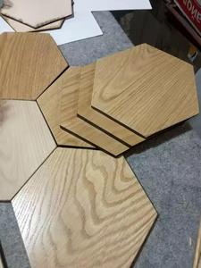 Dessous de verre en bambou avec forme ronde pour vaisselle de restaurant Fabriqué à la main à bon prix sous-verres en noyer - Product Image 4