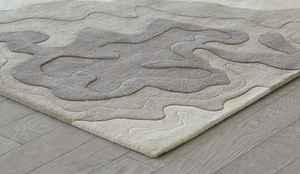 Tapis en laine tissés à la main modernes, tapis en laine doux pour le salon, la chambre à coucher et le bureau - Product Image 2